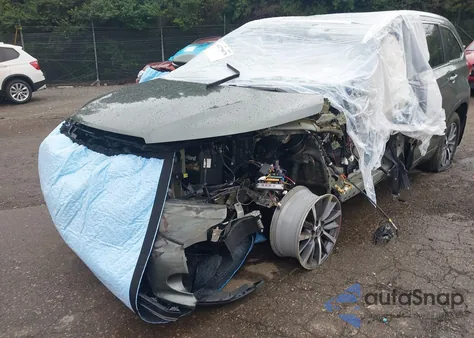 2017 Toyota Highlander Xle z USA, uszkodzony, nr VIN 5TDJZRFH9HS461928